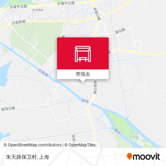 朱天路保卫村地图