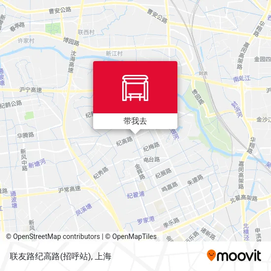 联友路纪高路(招呼站)地图