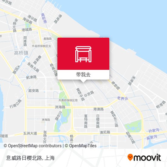 意威路日樱北路地图