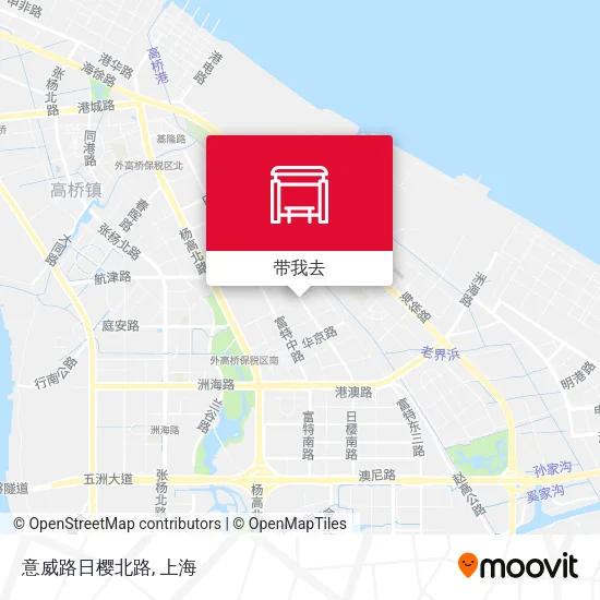 意威路日樱北路地图