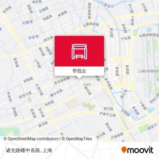 诸光路蟠中东路地图