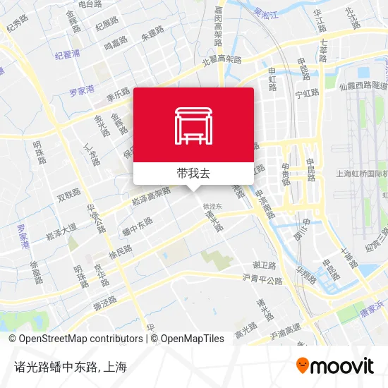 诸光路蟠中东路地图