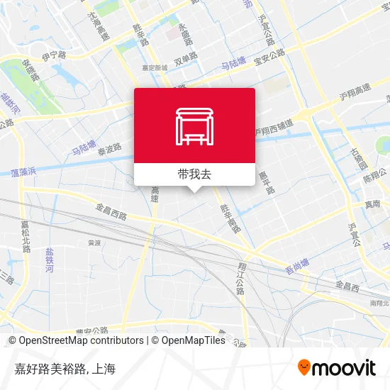 嘉好路美裕路地图