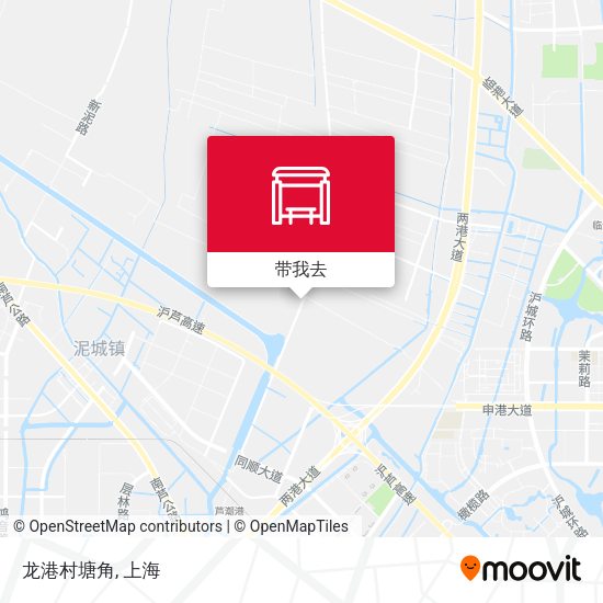 龙港村塘角地图