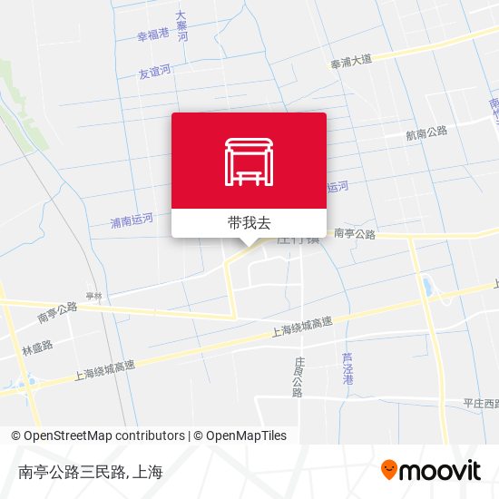 南亭公路三民路地图