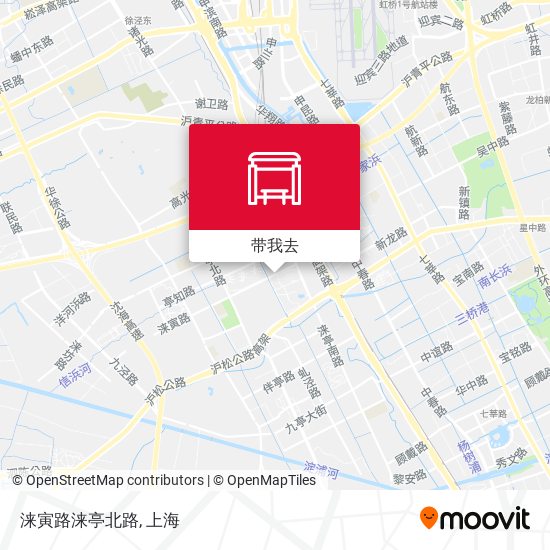 涞寅路涞亭北路地图