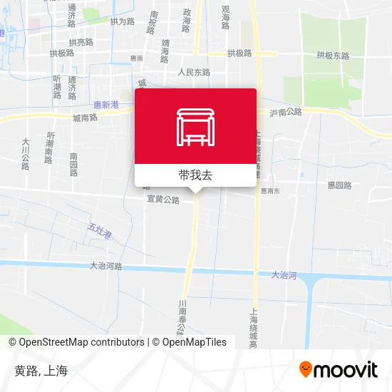 黄路地图