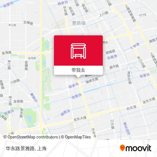 华东路景雅路地图