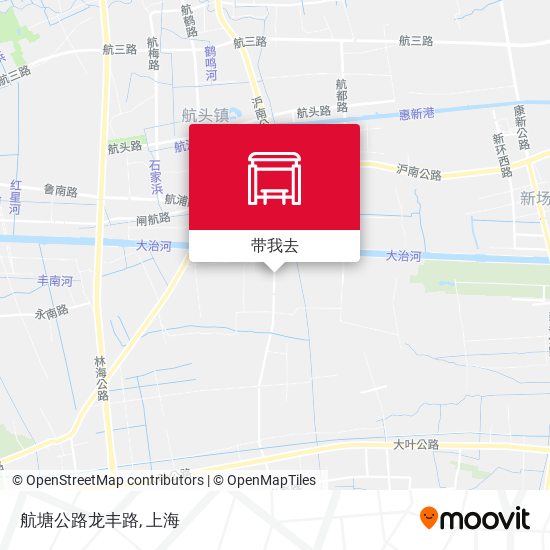 航塘公路龙丰路地图