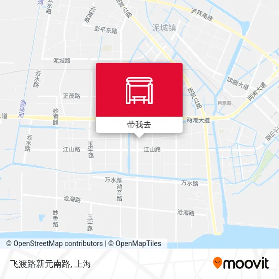 飞渡路新元南路地图