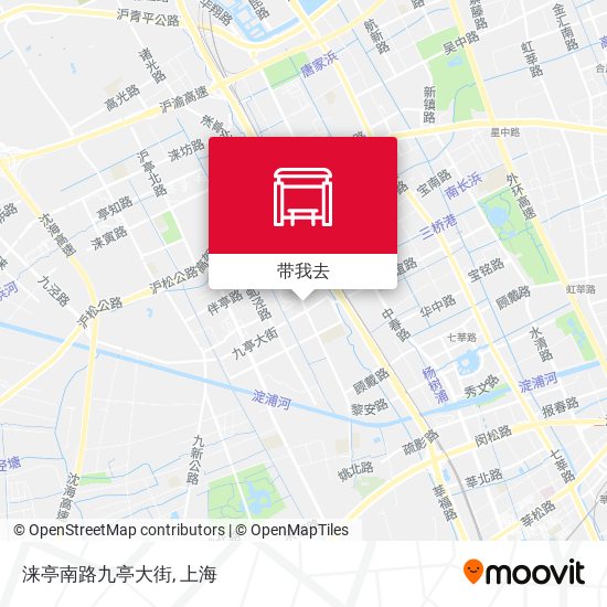 涞亭南路九亭大街地图