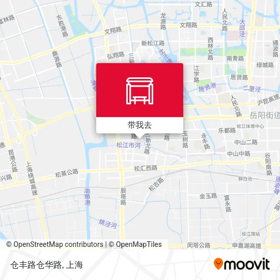 仓丰路仓华路地图