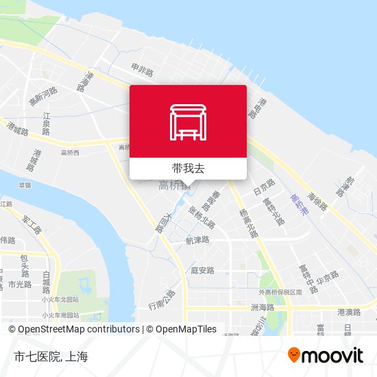 市七医院地图