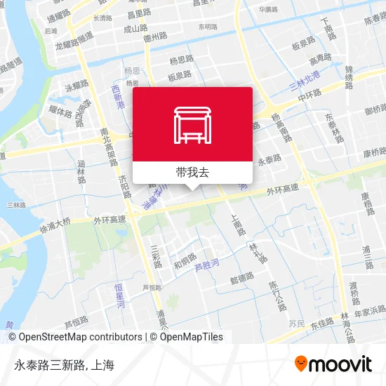 永泰路三新路地图