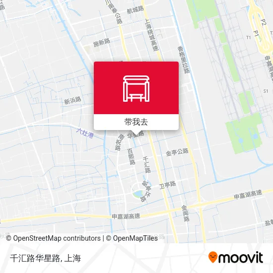 千汇路华星路地图