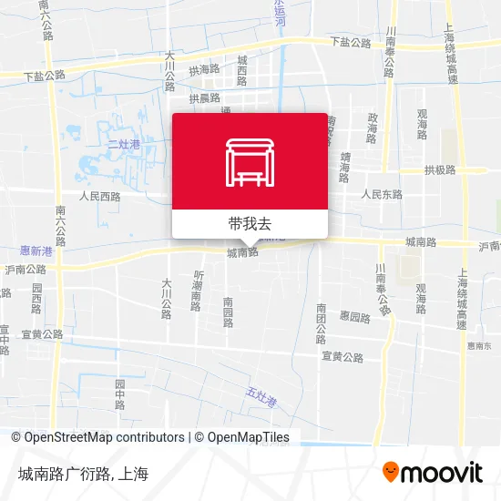 城南路广衍路地图