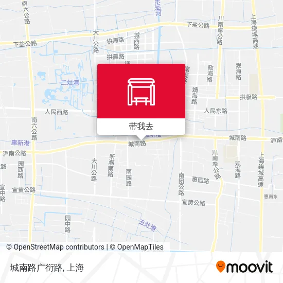 城南路广衍路地图