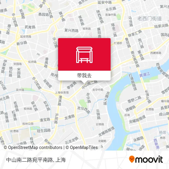 中山南二路宛平南路地图