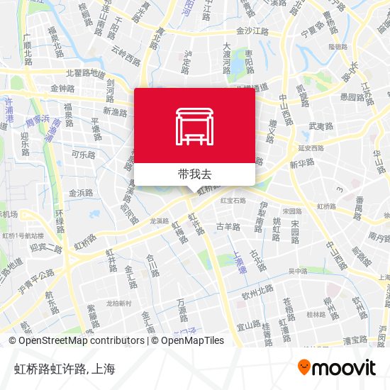 虹桥路虹许路地图