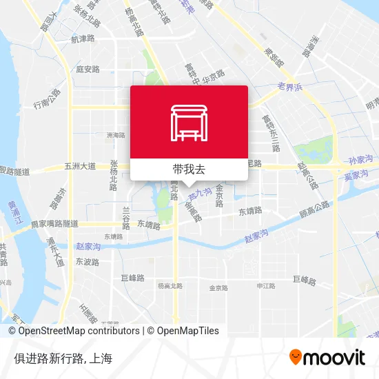 俱进路新行路地图