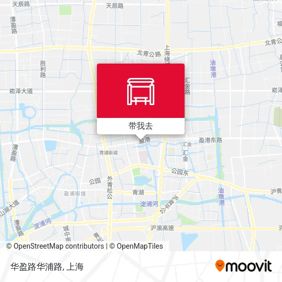 华盈路华浦路地图