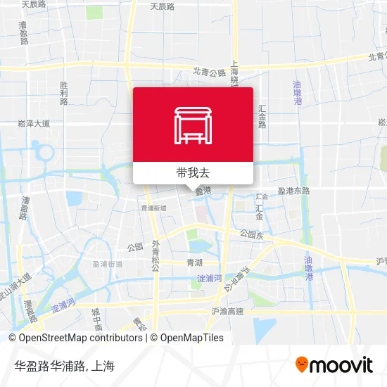 华盈路华浦路地图