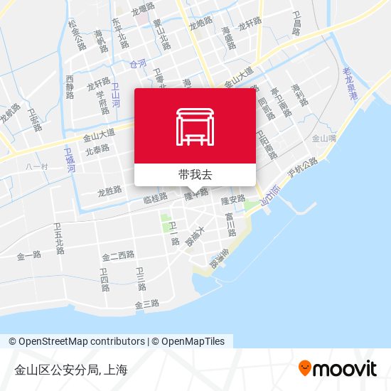 金山区公安分局地图