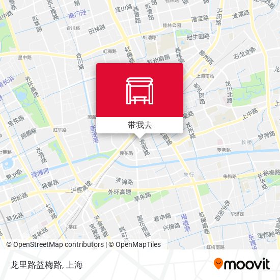 龙里路益梅路地图