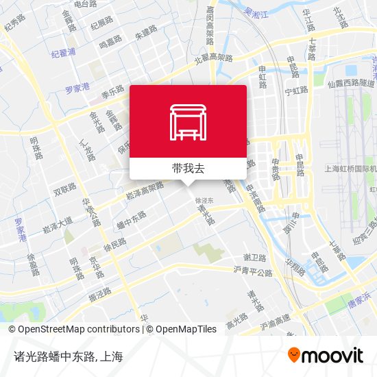 诸光路蟠中东路地图