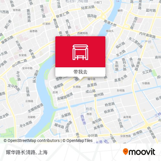 耀华路长清路地图