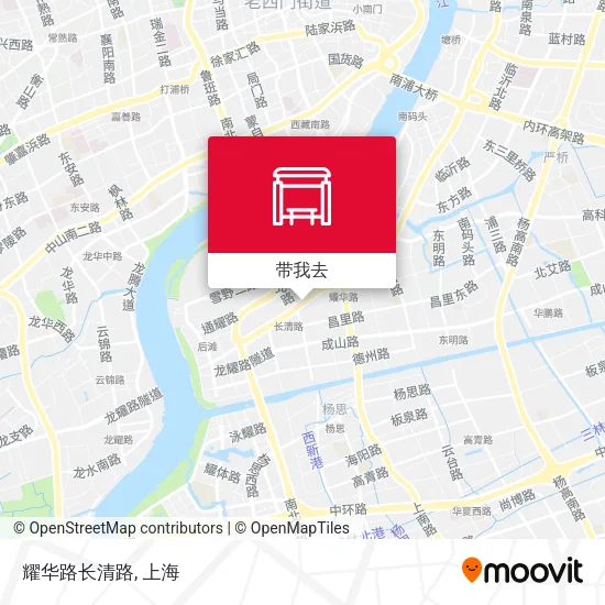 耀华路长清路地图