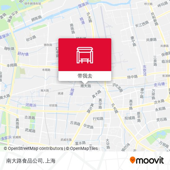 南大路食品公司地图