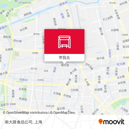 南大路食品公司地图