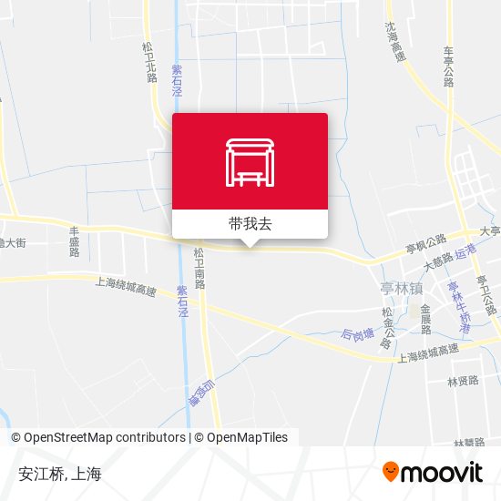 安江桥地图