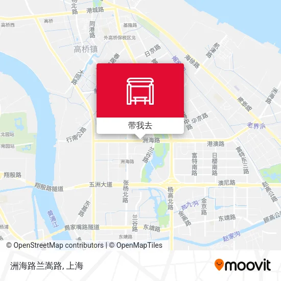 洲海路兰嵩路地图