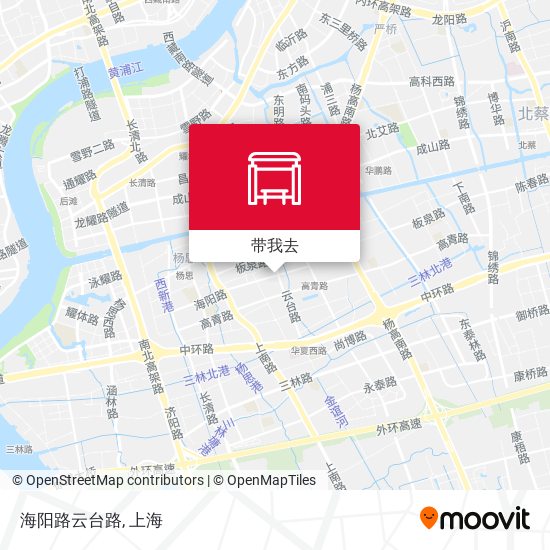 海阳路云台路地图