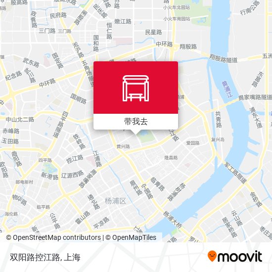 双阳路控江路地图