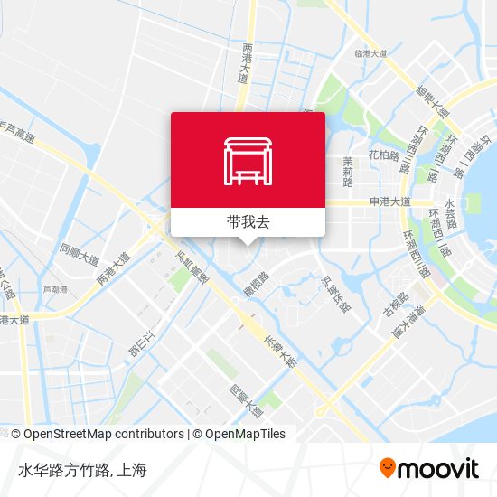 水华路方竹路地图