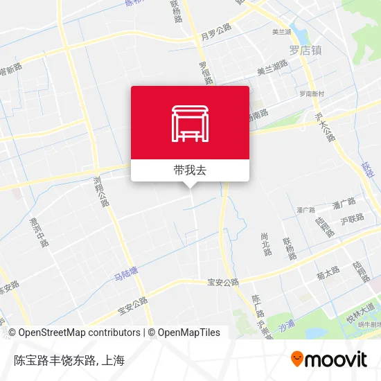 陈宝路丰饶东路地图