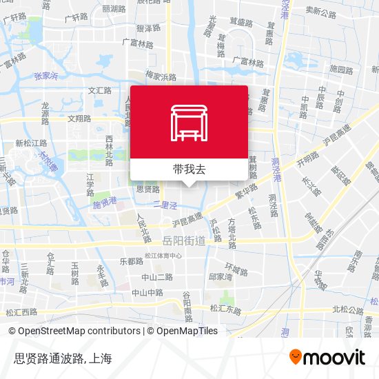 思贤路通波路地图