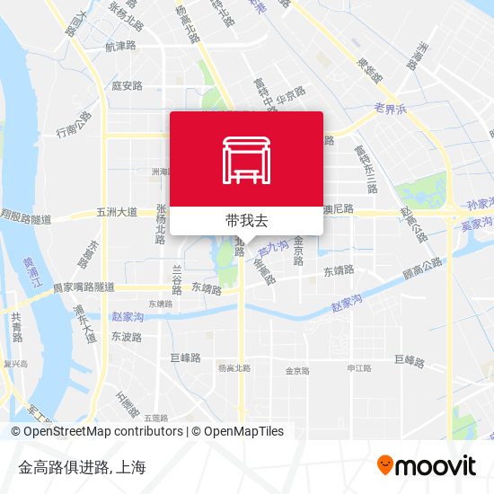 金高路俱进路地图