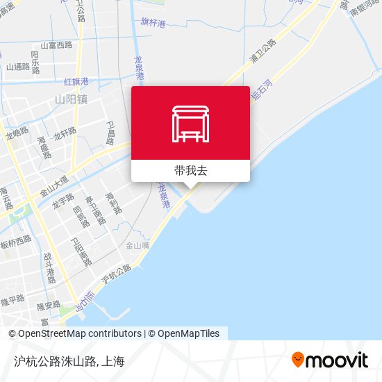沪杭公路洙山路地图