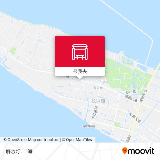 解放圩地图