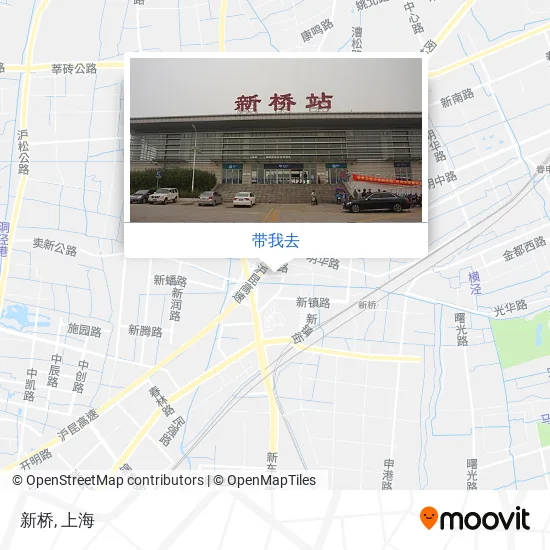 新桥地图