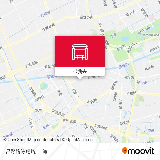 昌翔路陈翔路地图