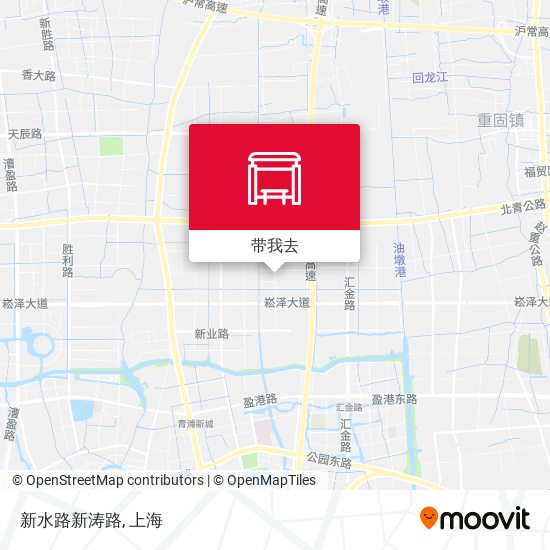 新水路新涛路地图