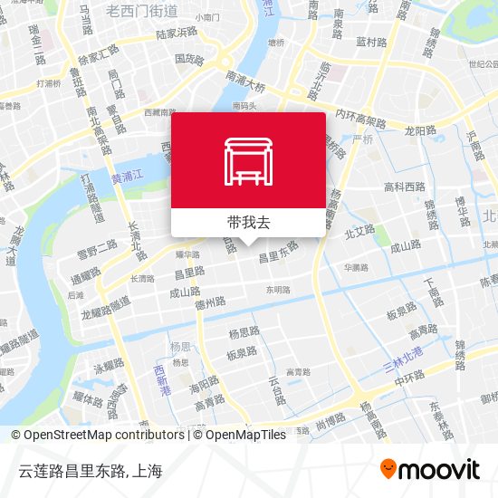 云莲路昌里东路地图