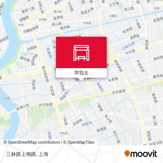 三林路上南路地图