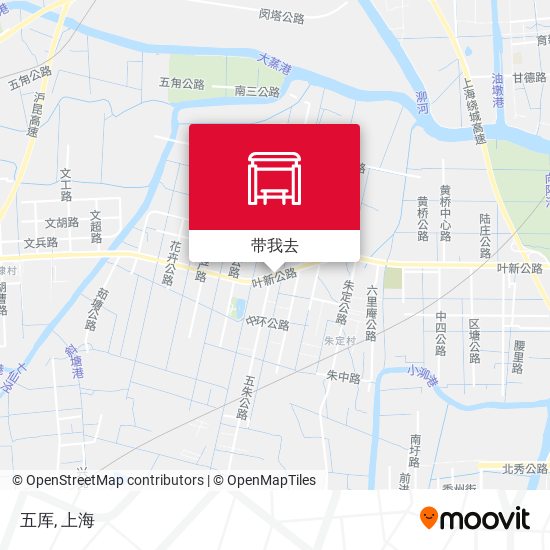 五厍地图