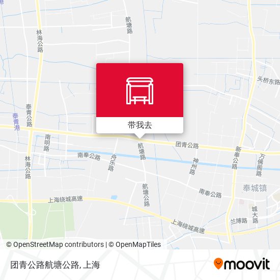 团青公路航塘公路地图